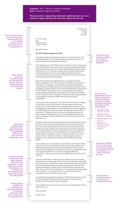 Supporting Statements Template