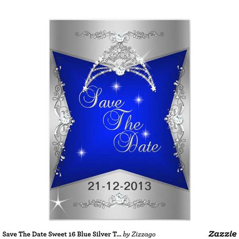 Sweet 16 Save Date Template 7