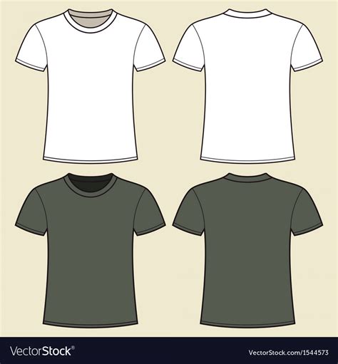 T-Shirt Template Vector