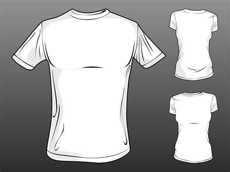 T-Shirt Vector Template 10