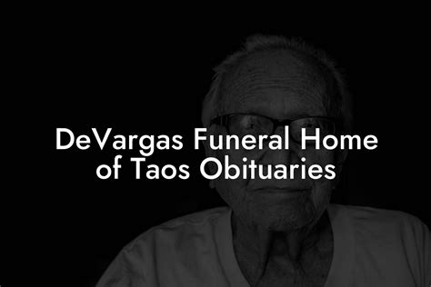 History of Obituaries in Taos