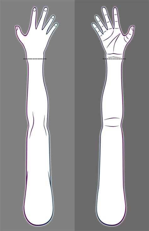 Tattoo arm templates