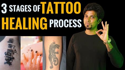 Tattoo healing process