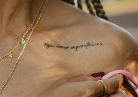 Tattoo Quote Placement