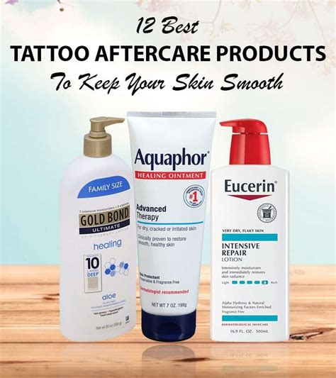 Tattoo skin care