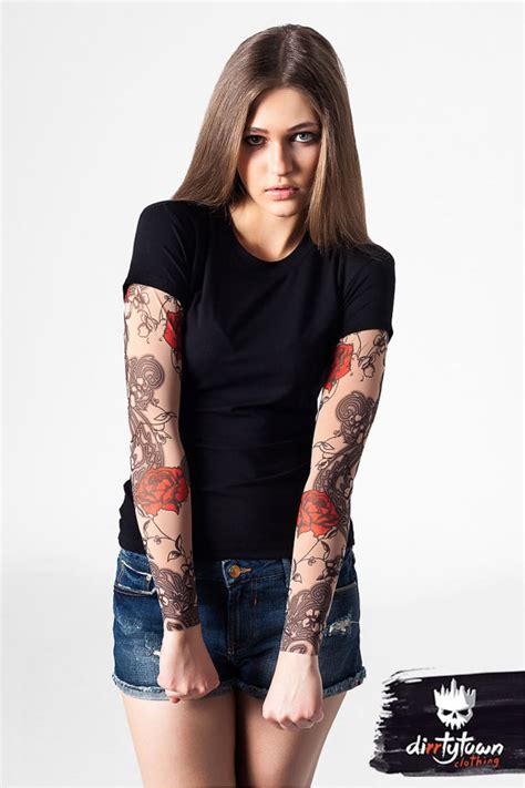 Tattoo sleeve shirts for women