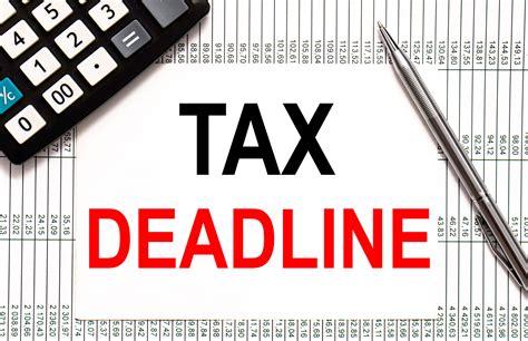 Tax Return Deadlines