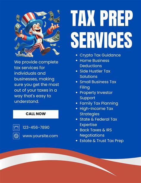 Tax Tips Flyer