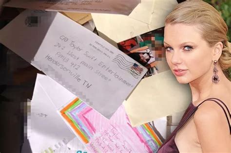 Image of Taylor Swift fan mail address