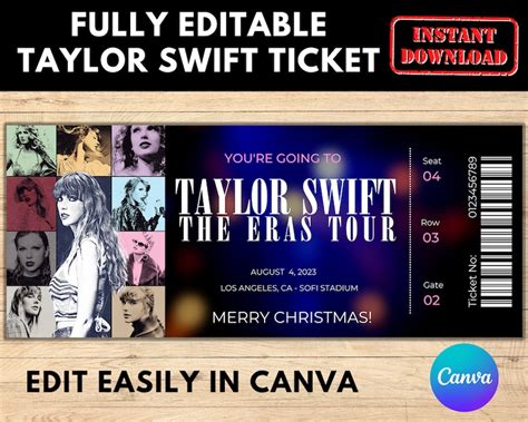 Taylor Swift Ticket Collection