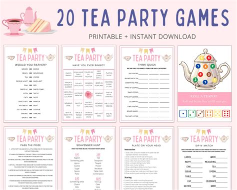 Tea Party Games