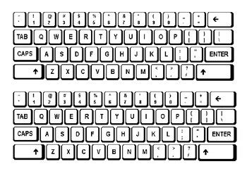 Teacher Keyboard Template