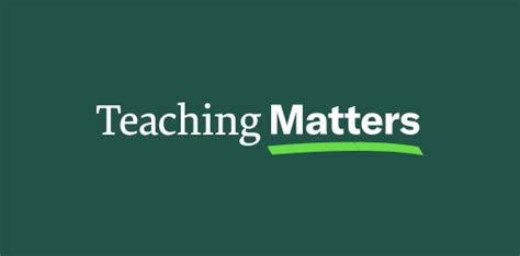 Teaching Matters