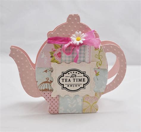 Teapot Card Template 5