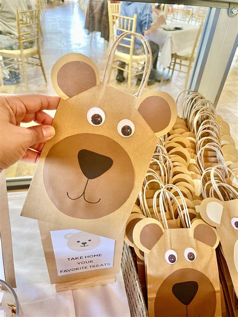 Teddy Bear Party Favors