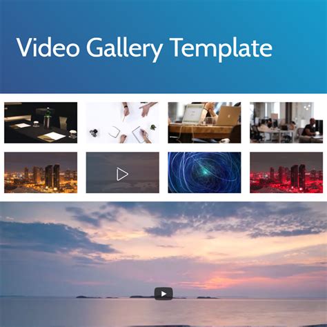 Template Gallery 1