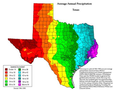 Texas Climate Map