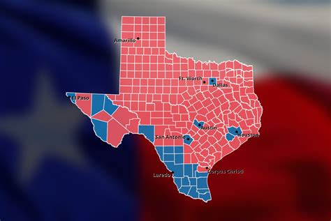 Texas Political Map