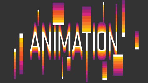 Text animation design example