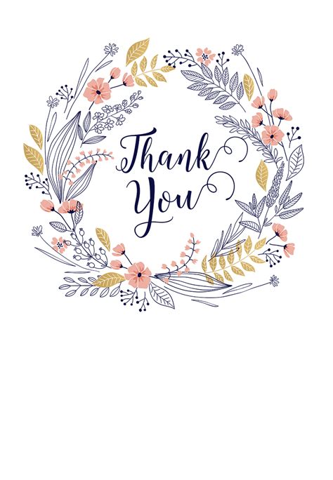 Thank You Card Templates