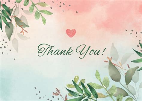 Thank You Card Templates for Catholic Weddings