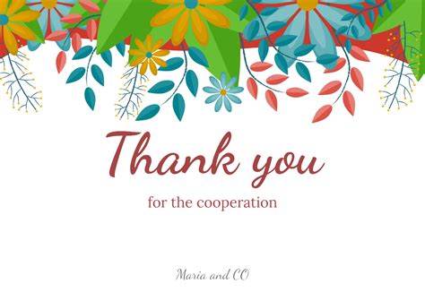 thank you postcard template