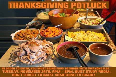 Thanksgiving potluck image