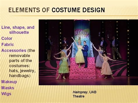 Theatre Costume Design Elements