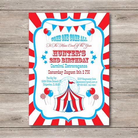 Themed Birthday Invitations