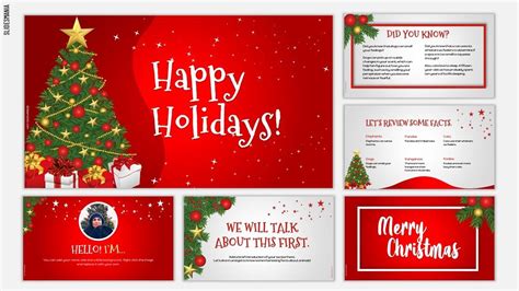 Themed Slide Templates for Holidays