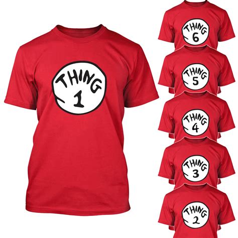 Thing 1 and Thing 2 T-Shirt Designs