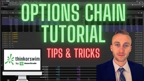 thinkorswim tips and tricks