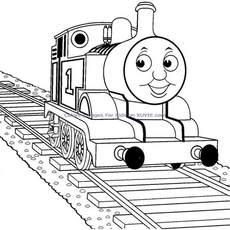 Thomas Train Coloring Pages for Kids