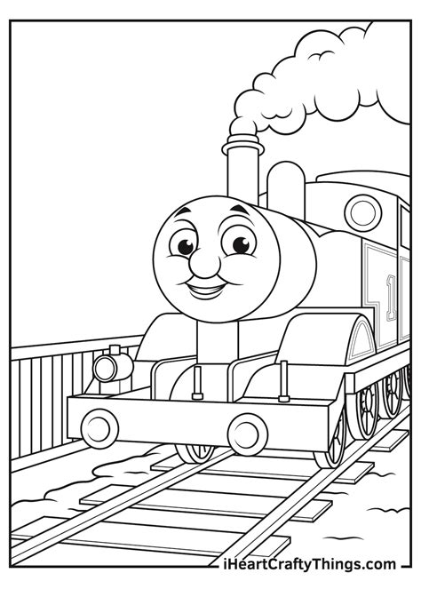 Thomas Train Coloring Templates