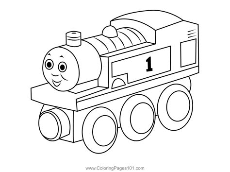 Thomas Train Coloring Variety