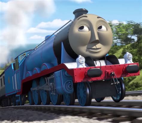 Gordon the Big Engine Coloring Page