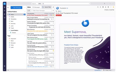 Thunderbird Email Client