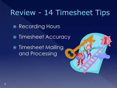 Tips for Using Weekly Timesheet