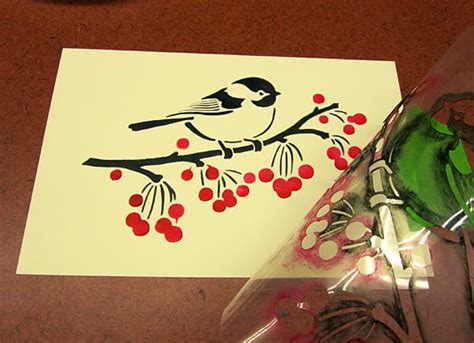 Tips and Tricks for Christmas Stencils