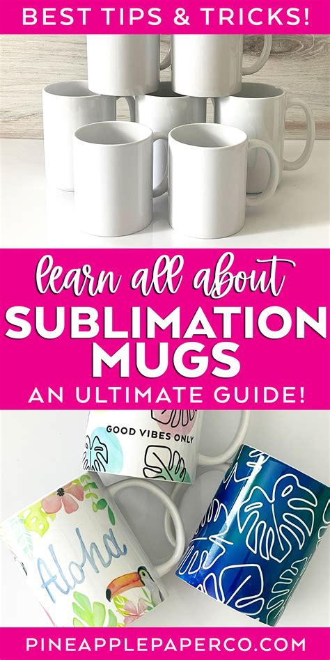 Tips and Tricks for Creating Sublimation Mugs