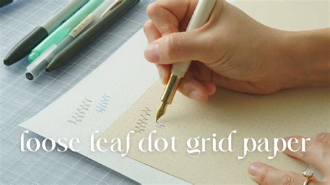 Tips and Tricks for Using Dotted Paper