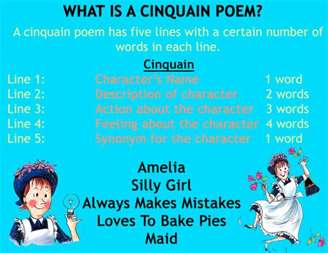 Tips for Writing a Cinquain Poem