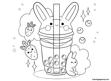 Tips for Coloring Bubble Tea