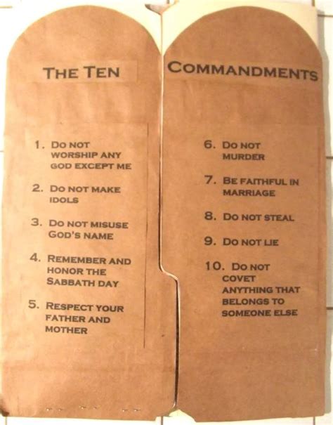 Tips for Displaying the Ten Commandments