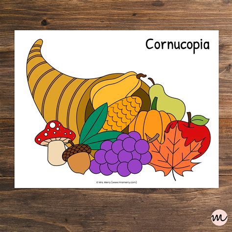 Tips for Finding Cornucopia Printables