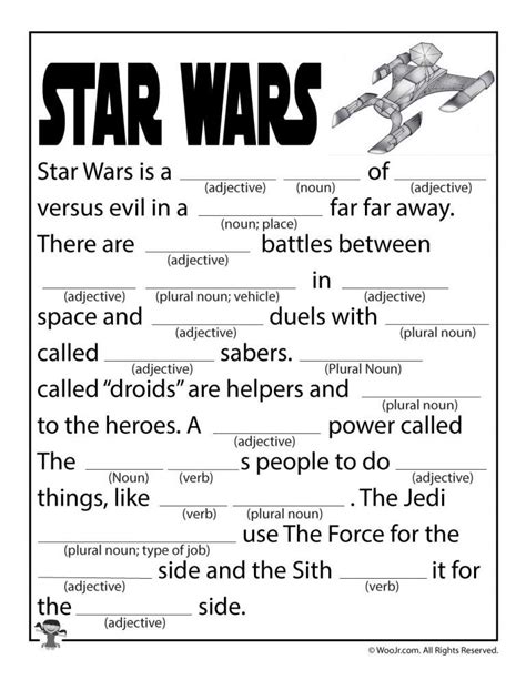 Tips for Making the Most of Star Wars Mad Libs