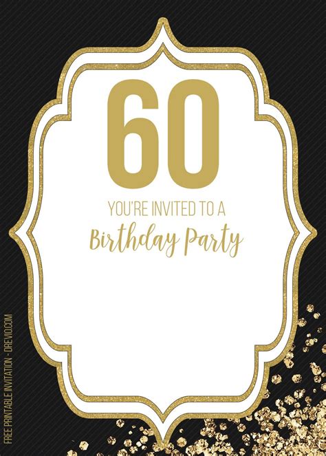 Tips for Sending 60th Birthday Invitations