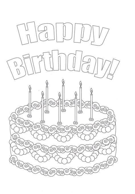 Tips for Using Birthday Coloring Pages