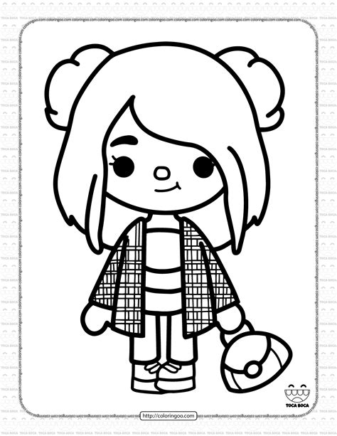 Toca Boca Coloring Pages