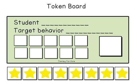 Token Economy Template Printables